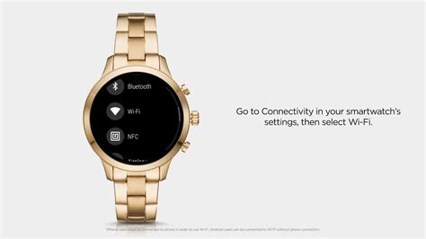 how to put michael kors smartwatch in pairing mode